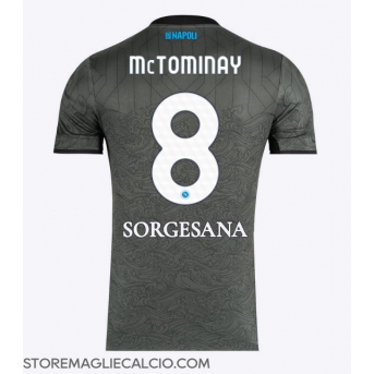SSC Napoli Scott McTominay #8 Maglia Gara Terza Repliche 2024-25